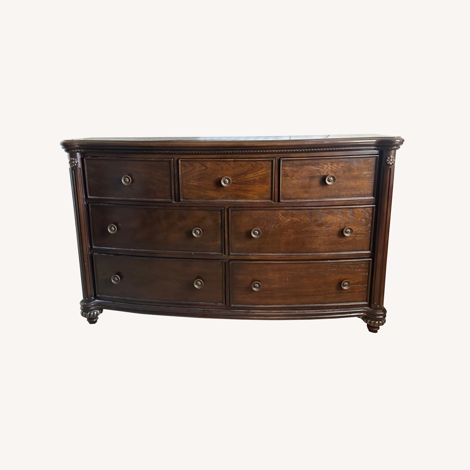 Dark wood Rivers Edge Dresser - image-0