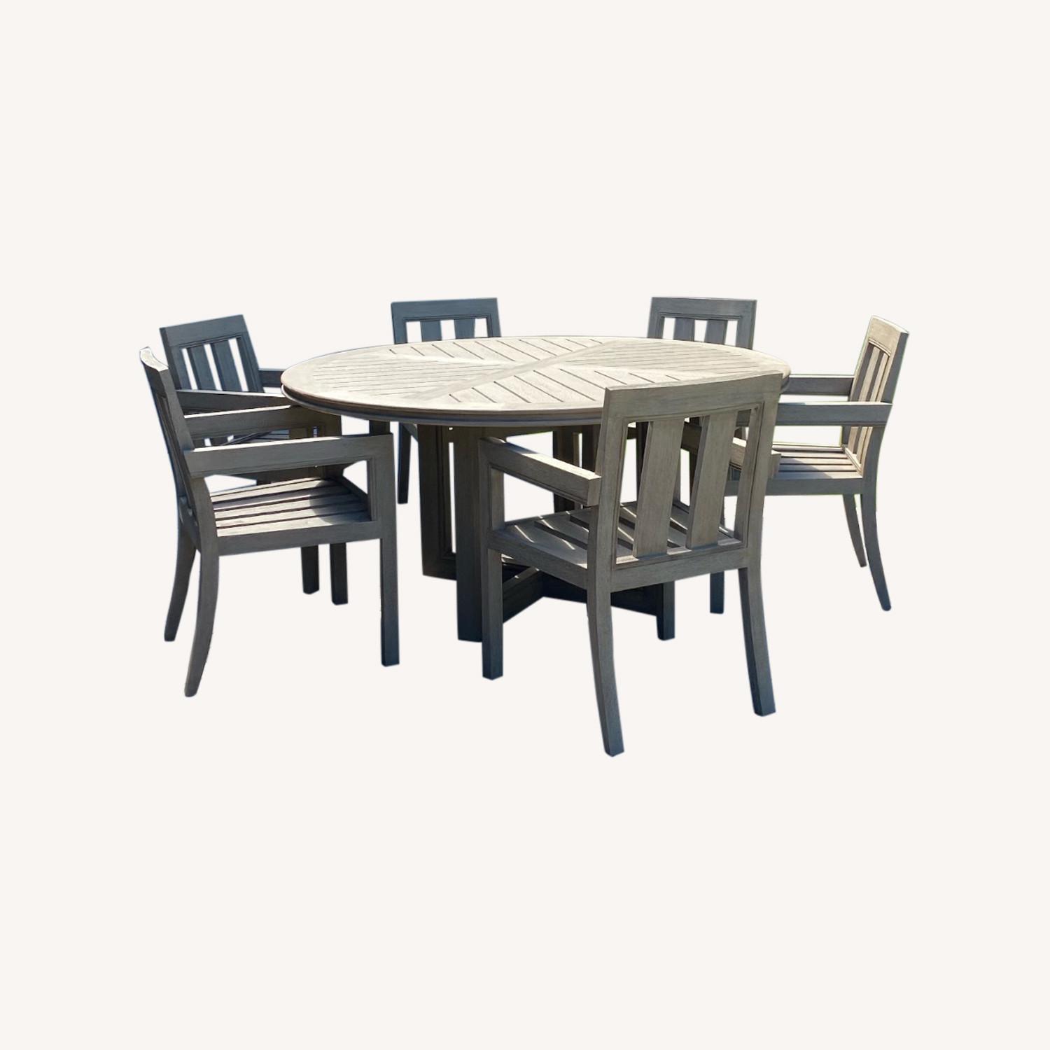 Restoration Hardware Round Table and Chairs - AptDeco