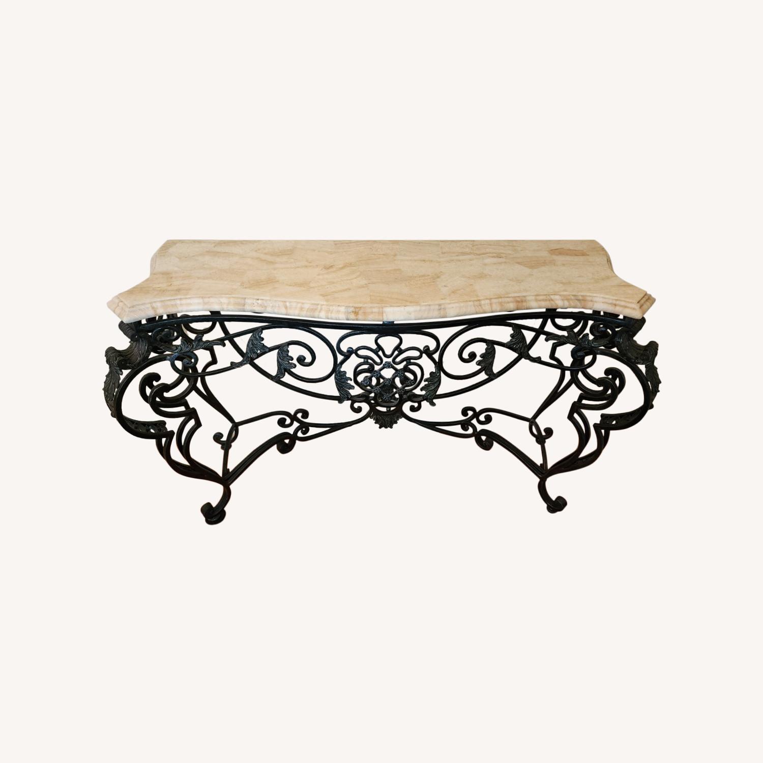 Marble Console Table - image-0