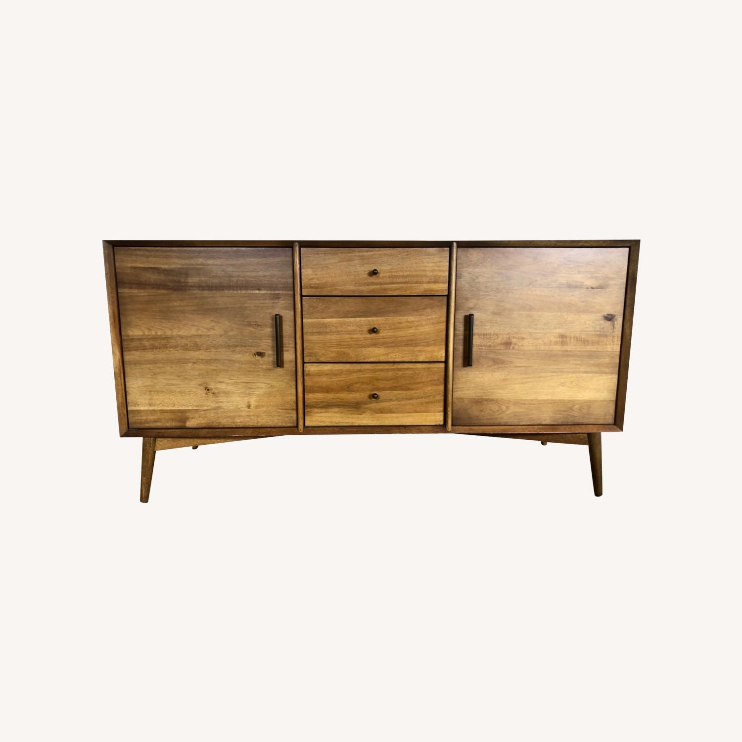 West Elm Mid-Century Media Console/Buffet - image-0