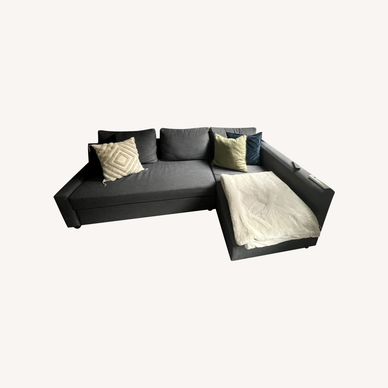 IKEA Pull Out Sectional Couch - image-0