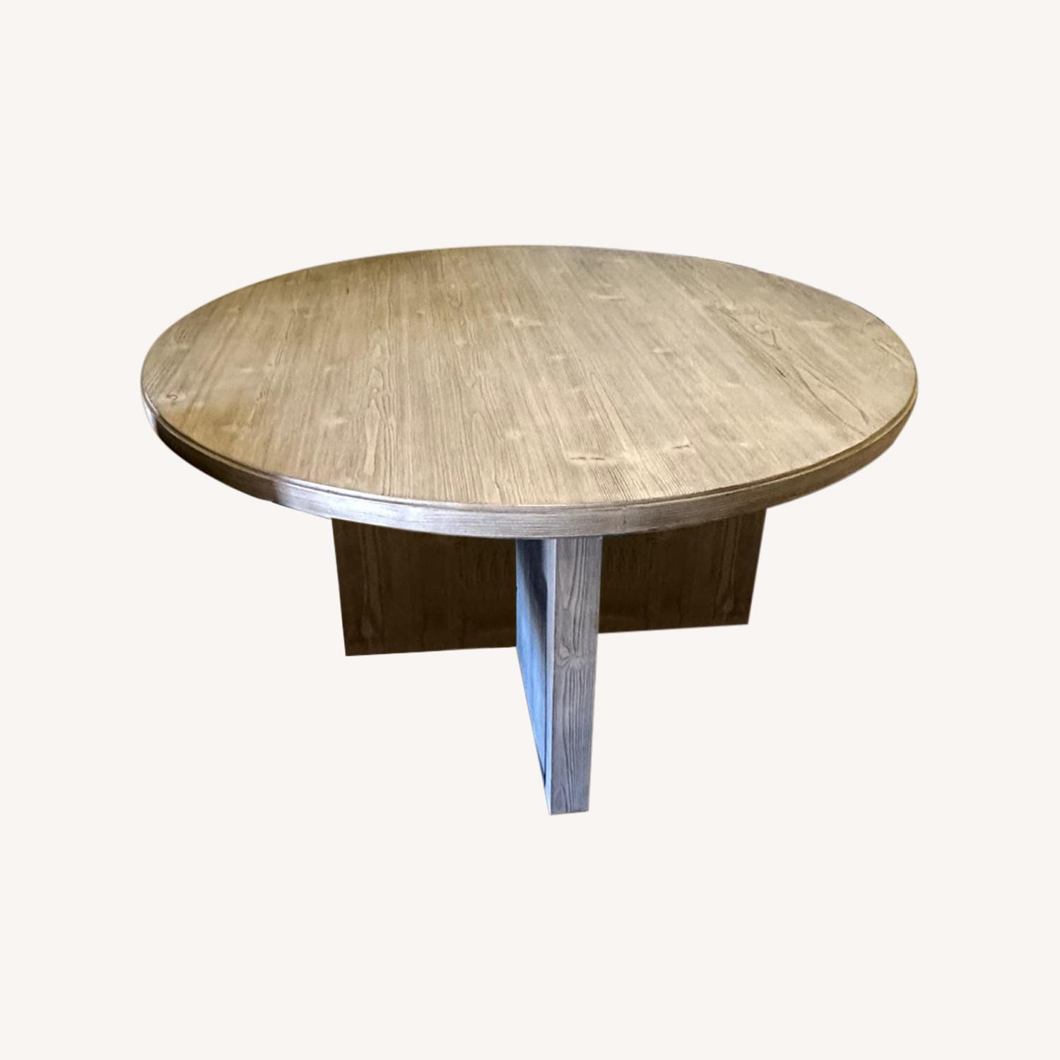 West Elm Santa Rosa Round Dining Table - image-0