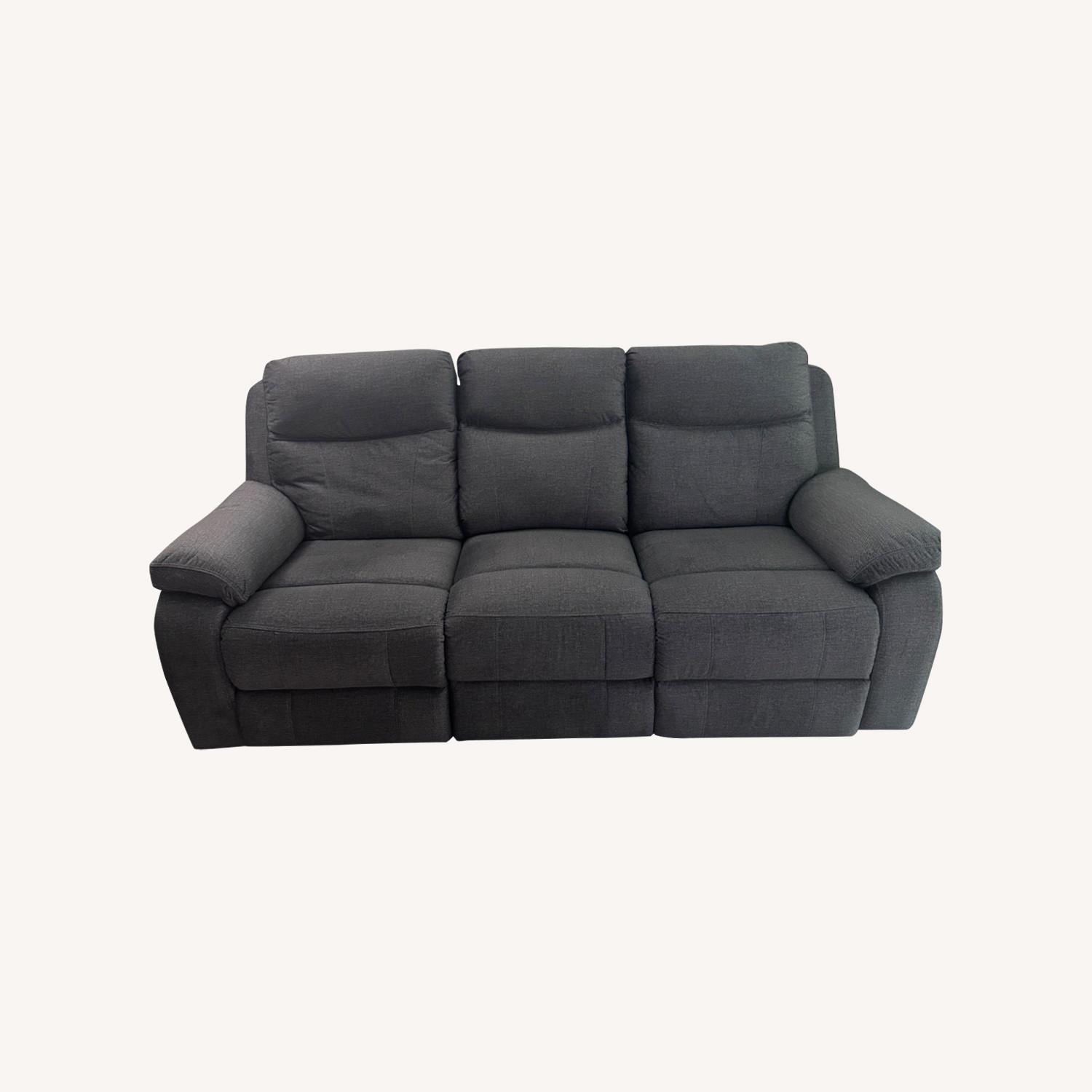 Raymour & Flanigan Power Recliner Sofa - AptDeco