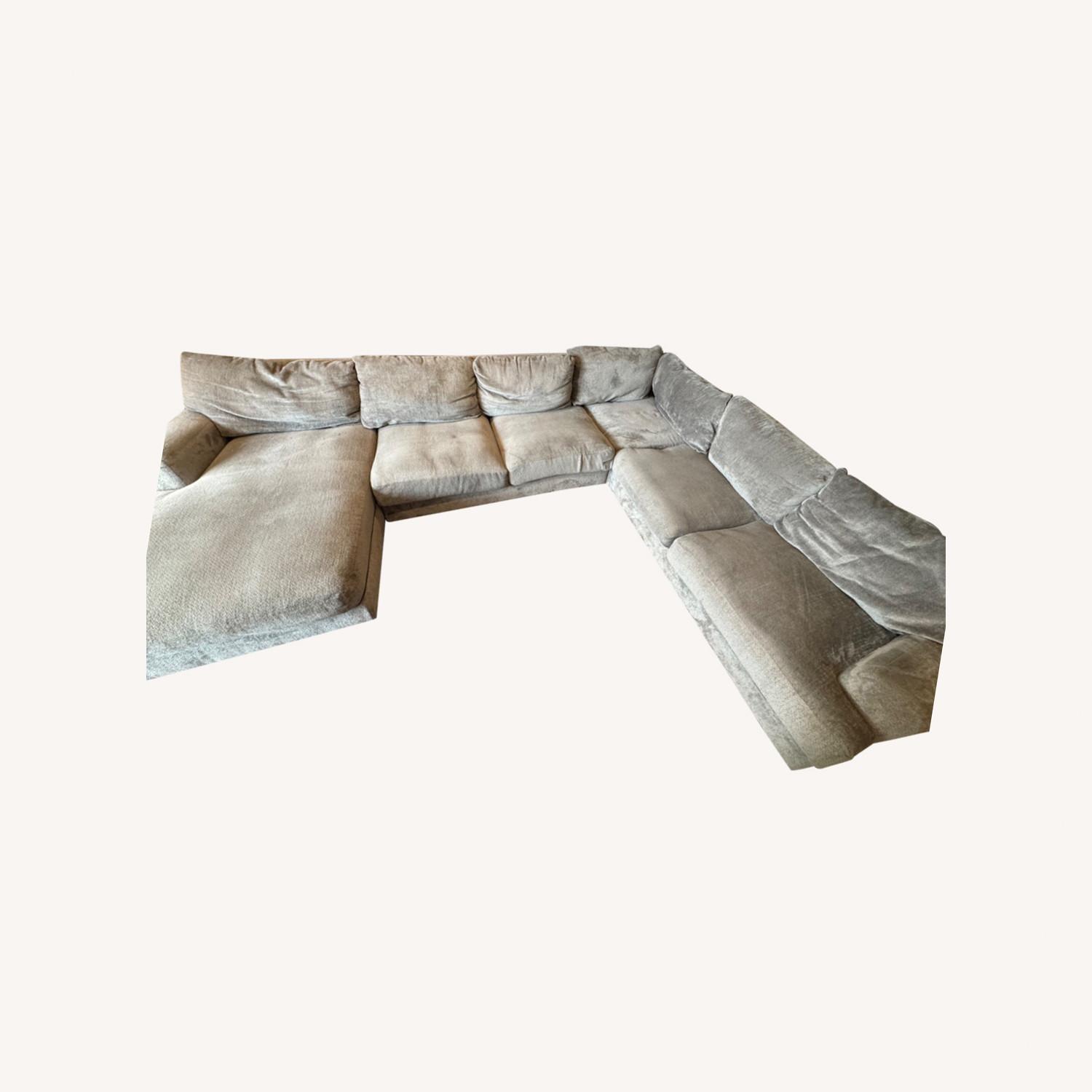 Ashley Grey L Shaped Sectional - image-0