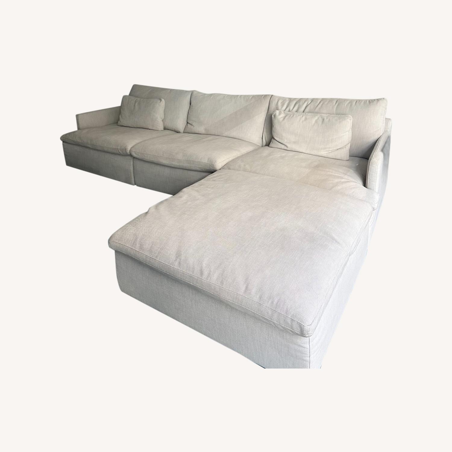 Restoration Hardware Cloud Sofa L Shaped Sectional - image-0