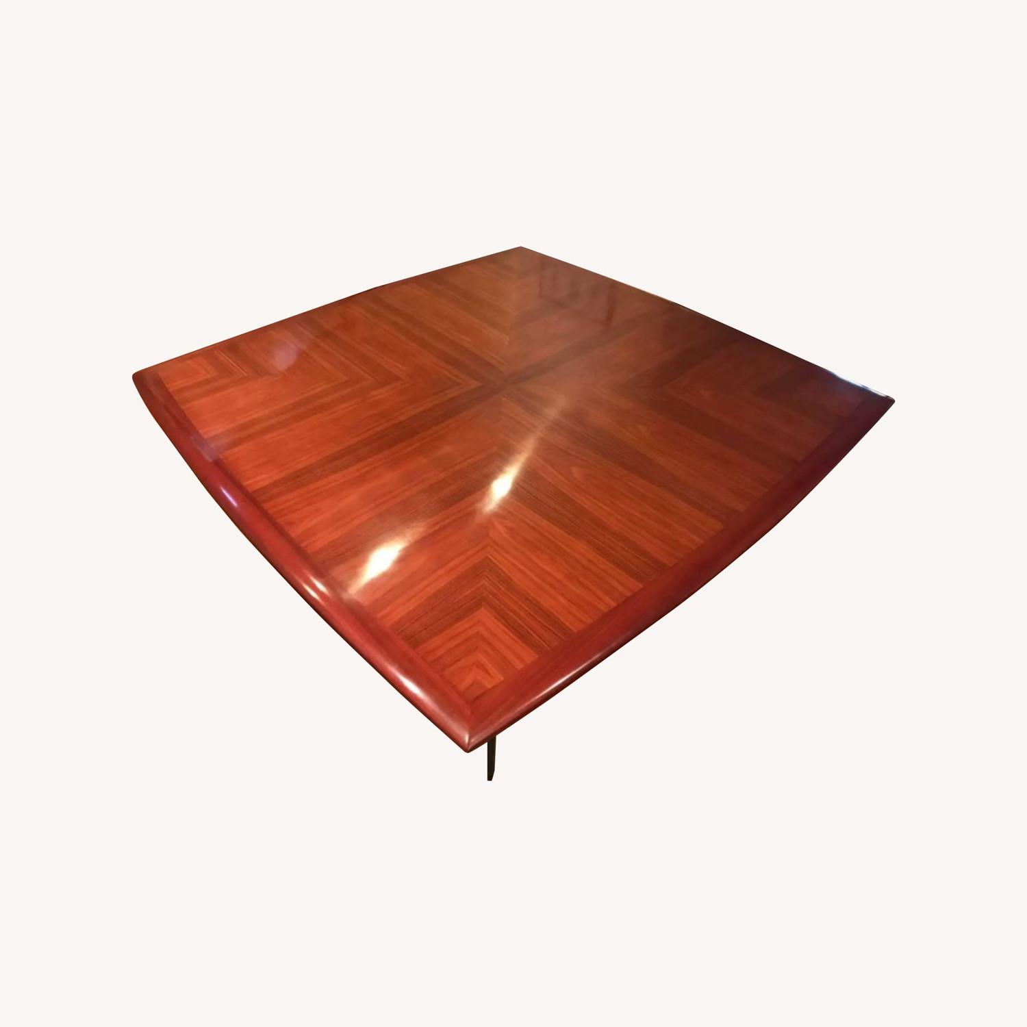 Mahogany Wood Dining Room Table by Richard Gorman - image-0