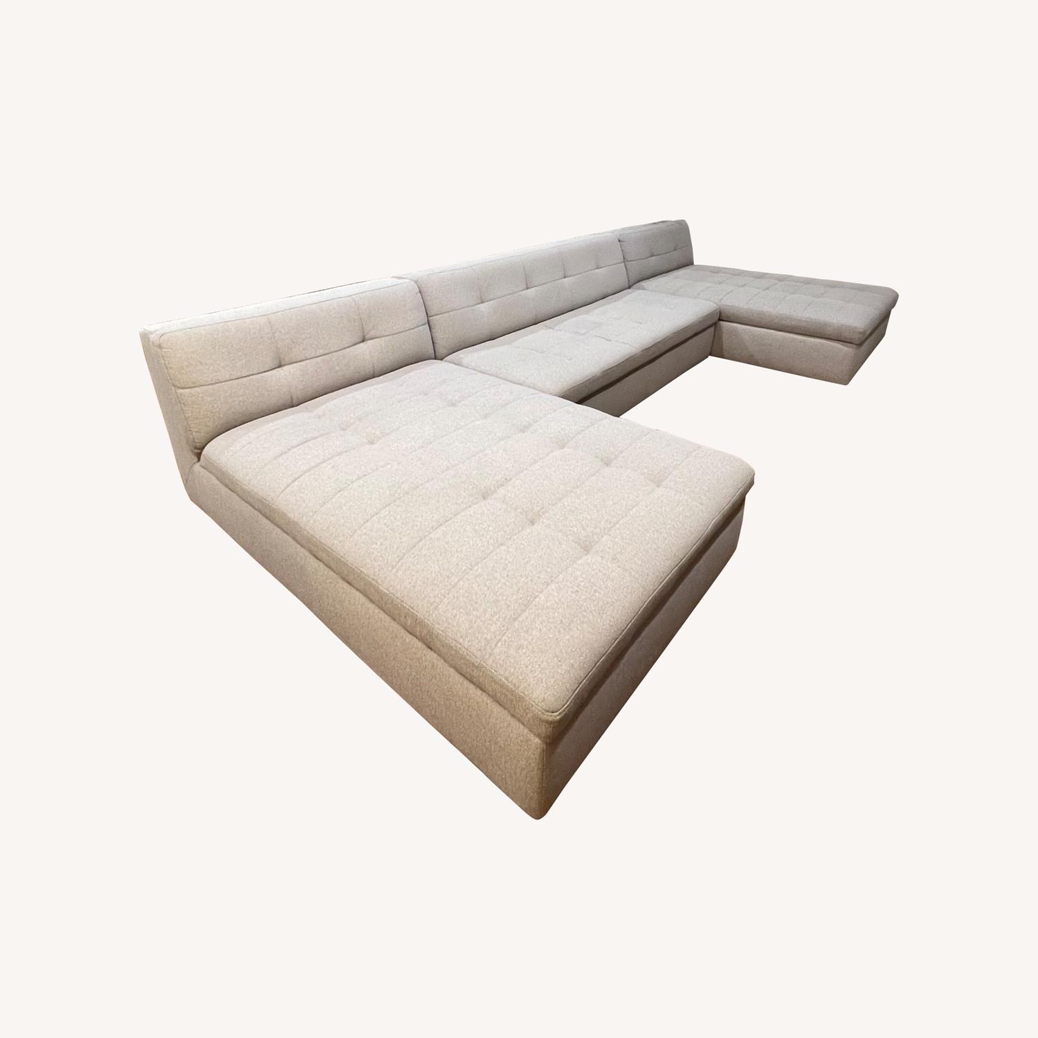 West Elm Plateau U-Shaped Storage Sectional - image-0