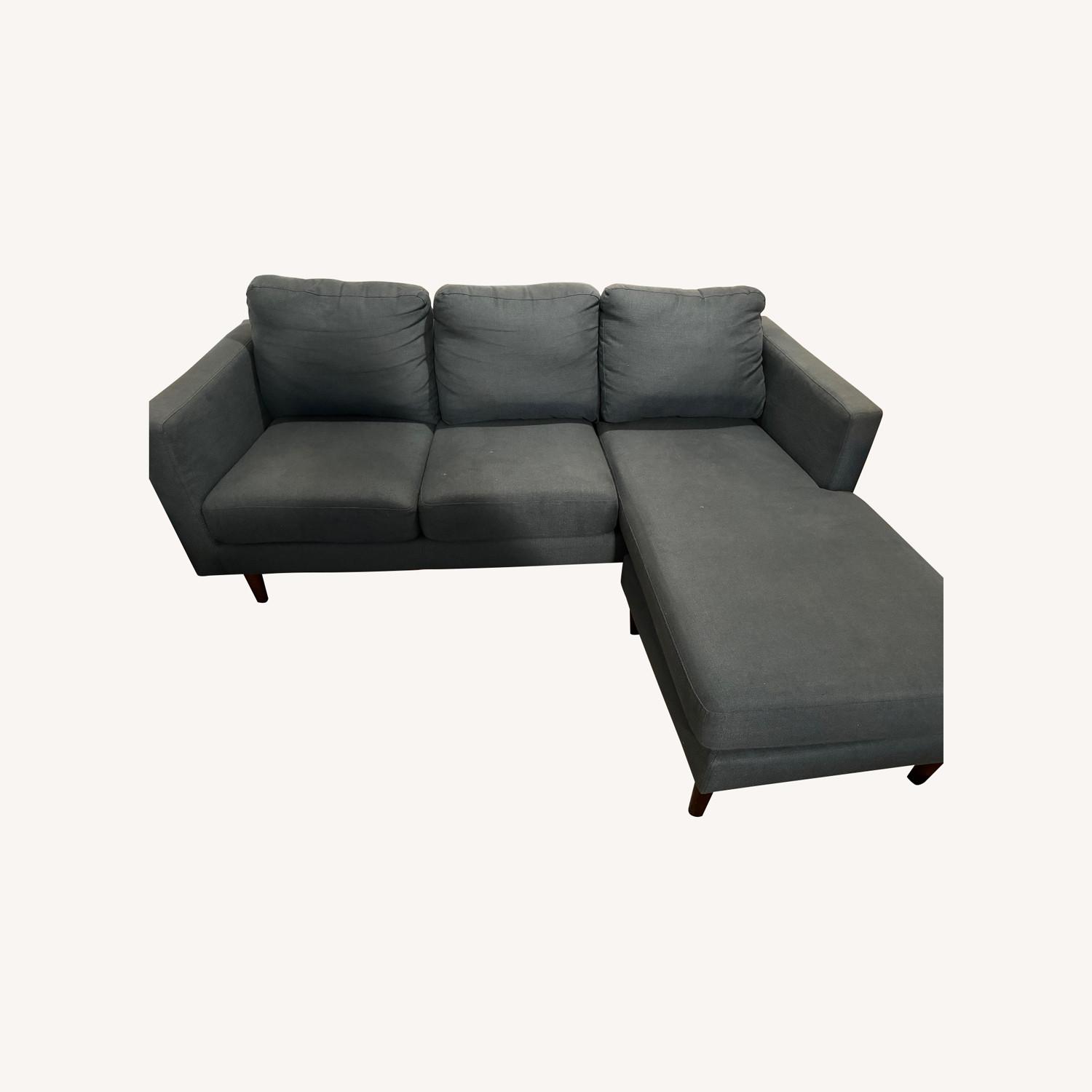 Rivet Revolve Reversible Sectional Chaise - image-0
