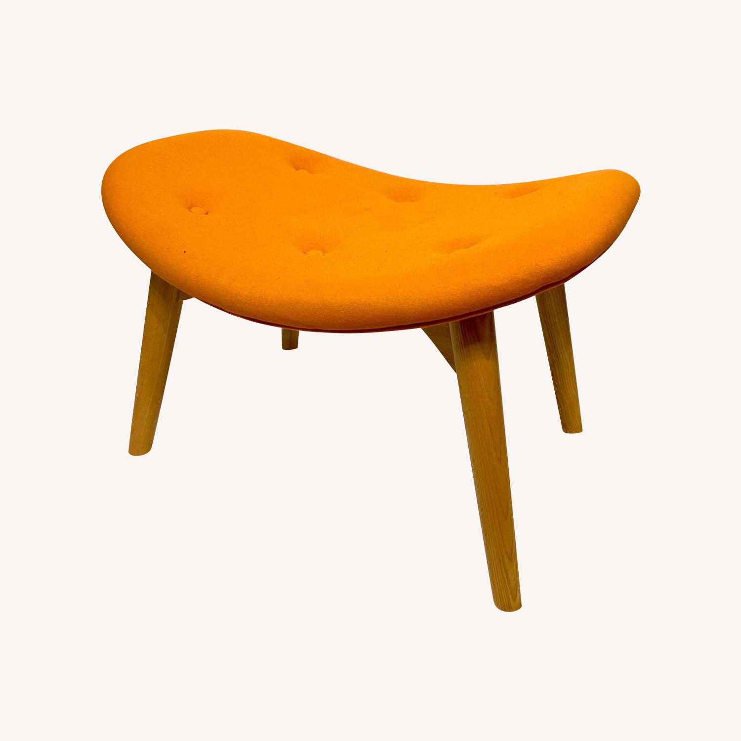 Mid Century Modern Ottoman - image-0