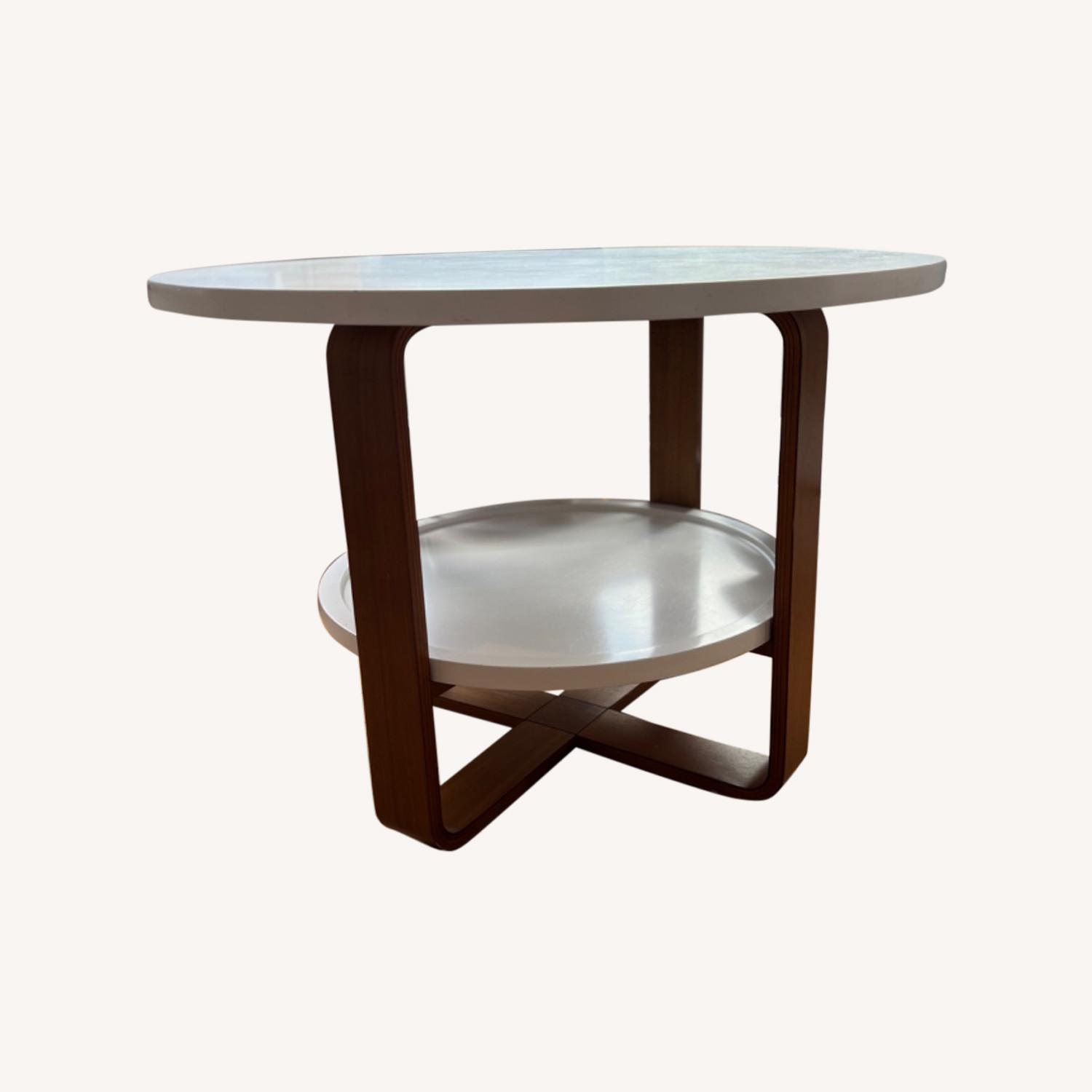 Crate & Barrel Kids Play Table and Chairs - image-0