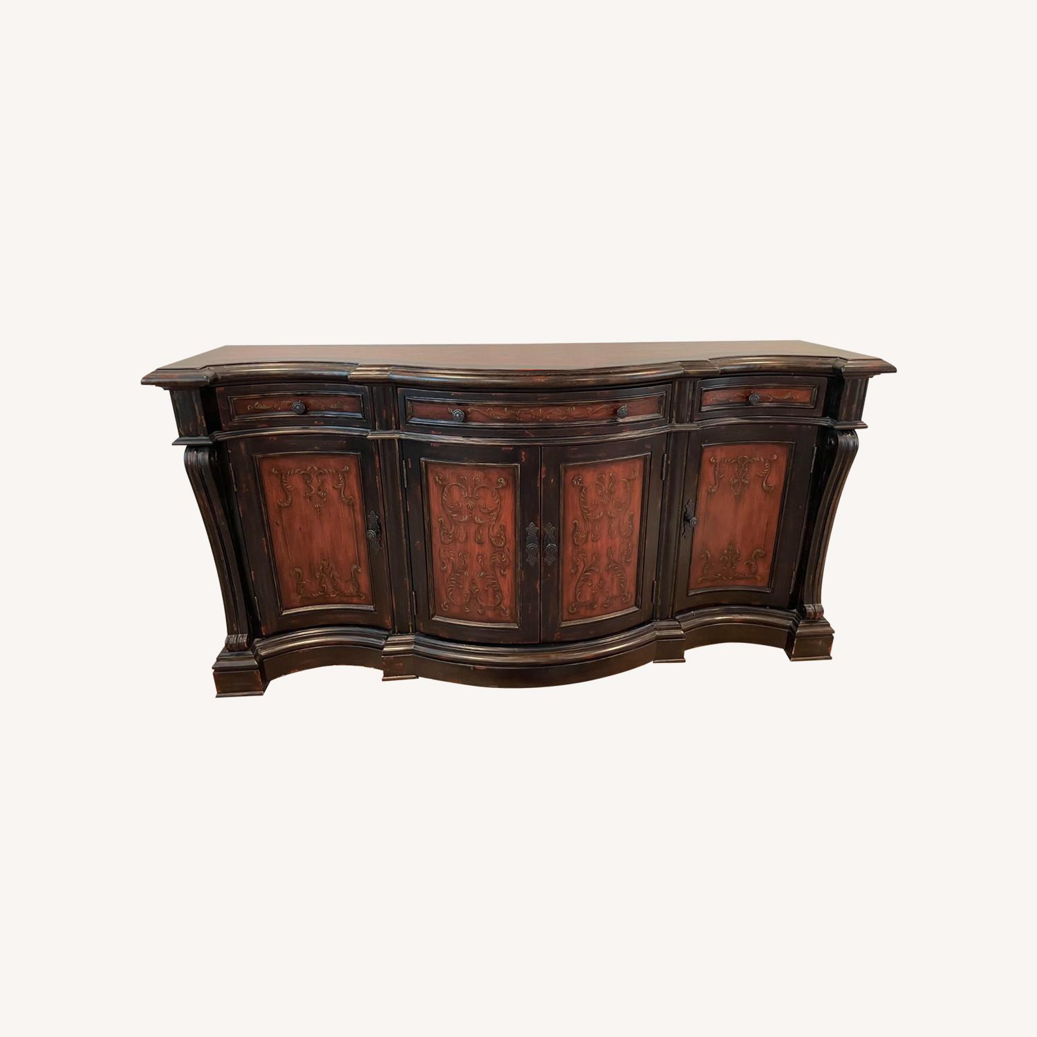Hand painted Solid Wood Buffet/Sideboard - image-0
