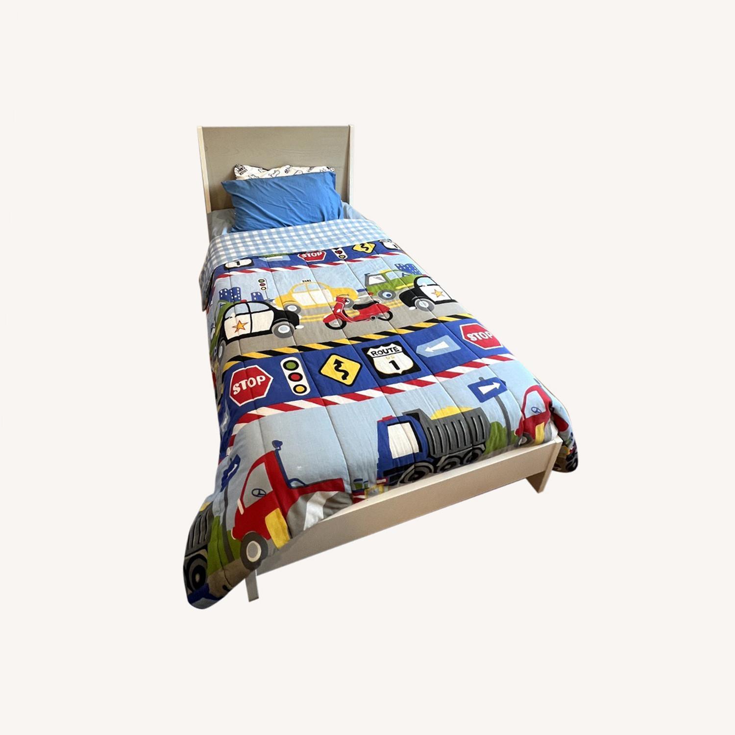 West Elm Tilden Bed (Full) in Simply White - image-0