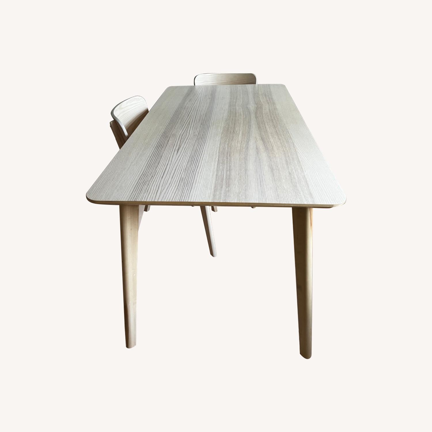 IKEA lisabo Dining Table with 2 Chairs - image-0