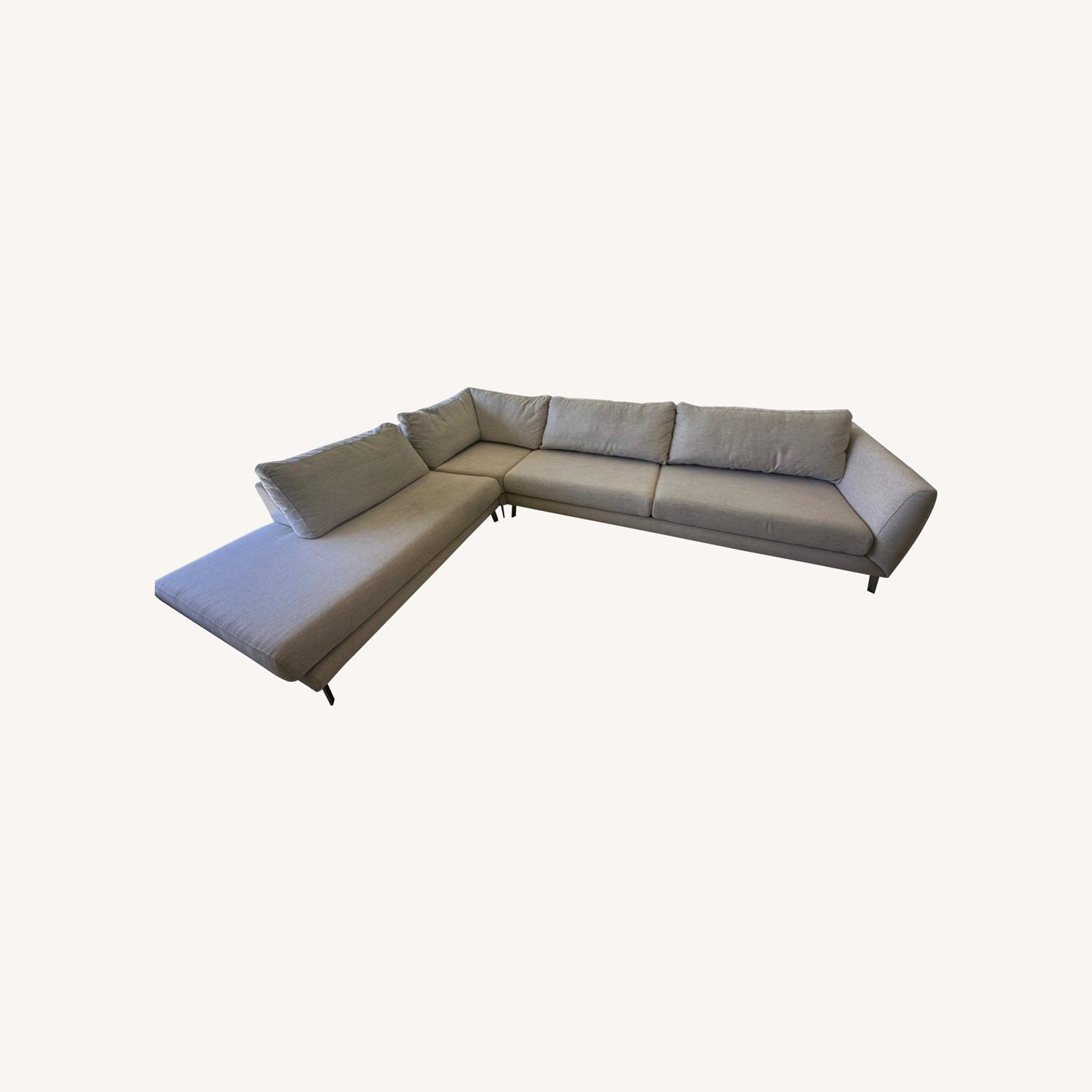 BoConcept Modern 3 Pc Sectional Sofa - image-0