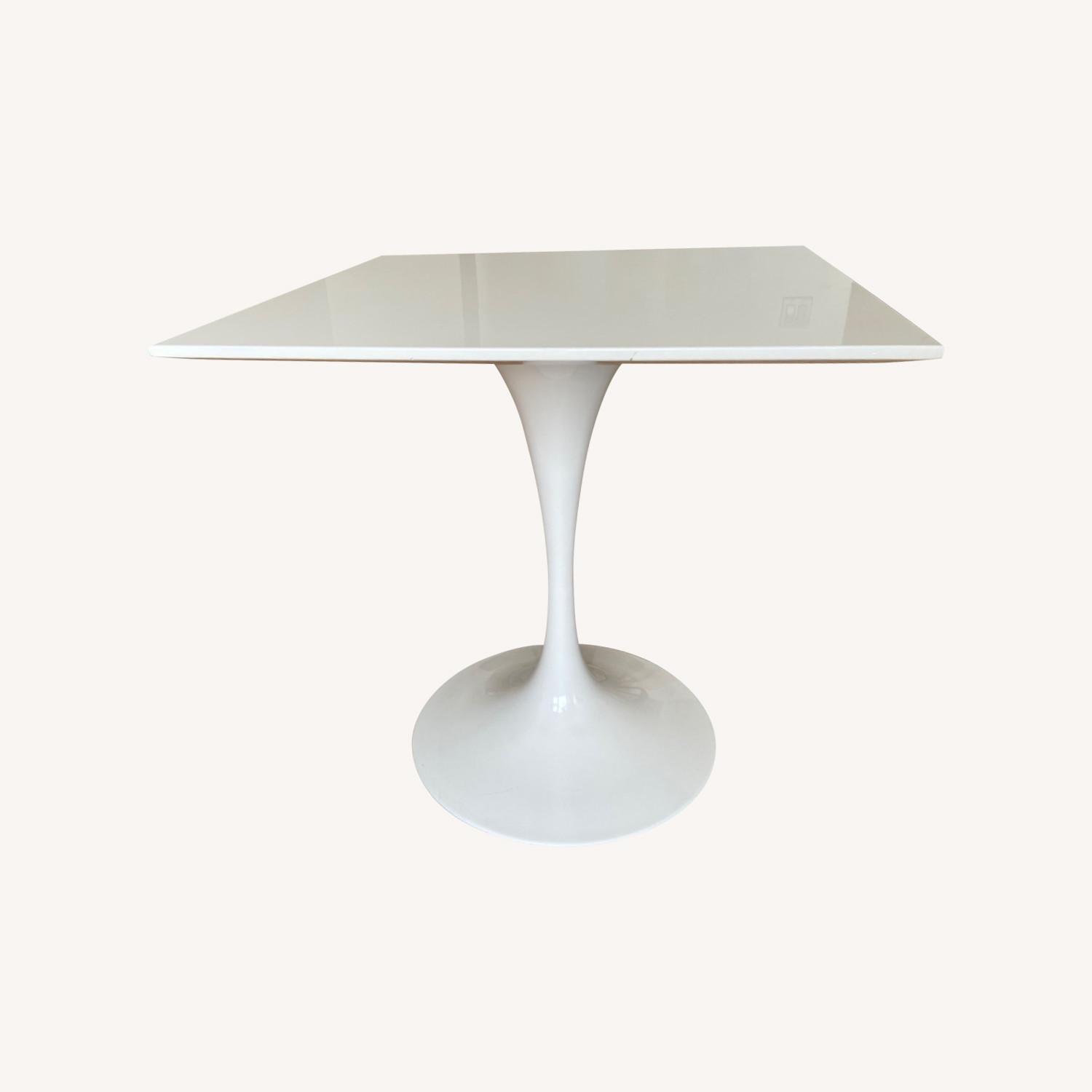 Wade Logan White Dining Table - image-0