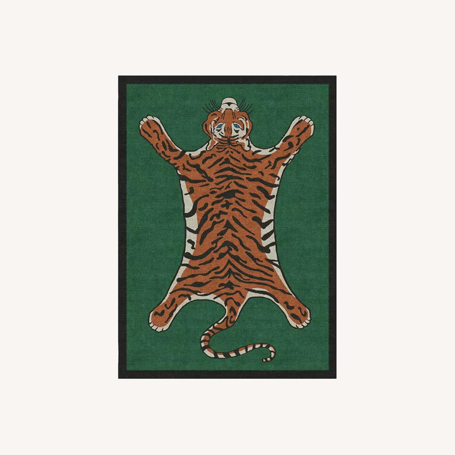 Jonathan Adler Tiger Ruggable Area Rug 5X6.6 - image-0