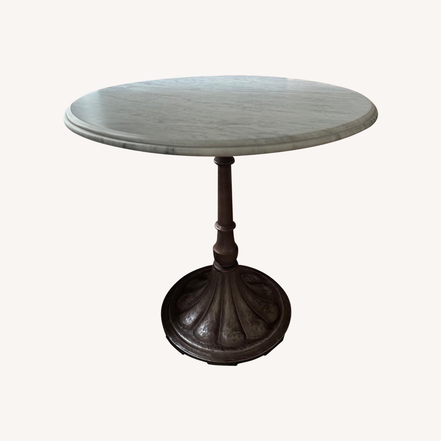 Carrera Marble Bistro Table - image-0