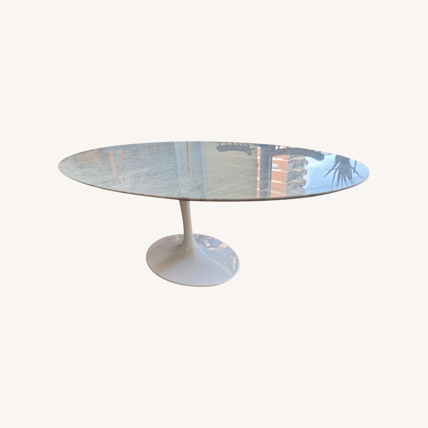 Saarinen Tulip Marble Dining Table - image-0