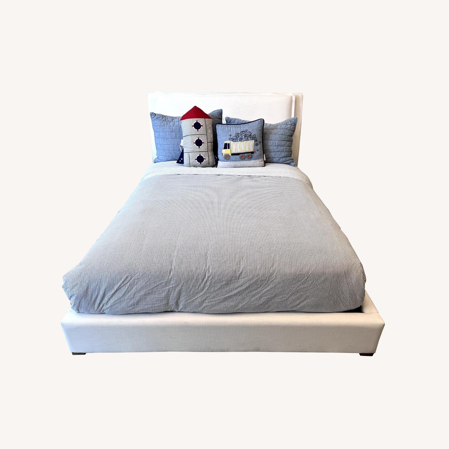 Restoration Hardware Sloane Upholstered Bed - image-0