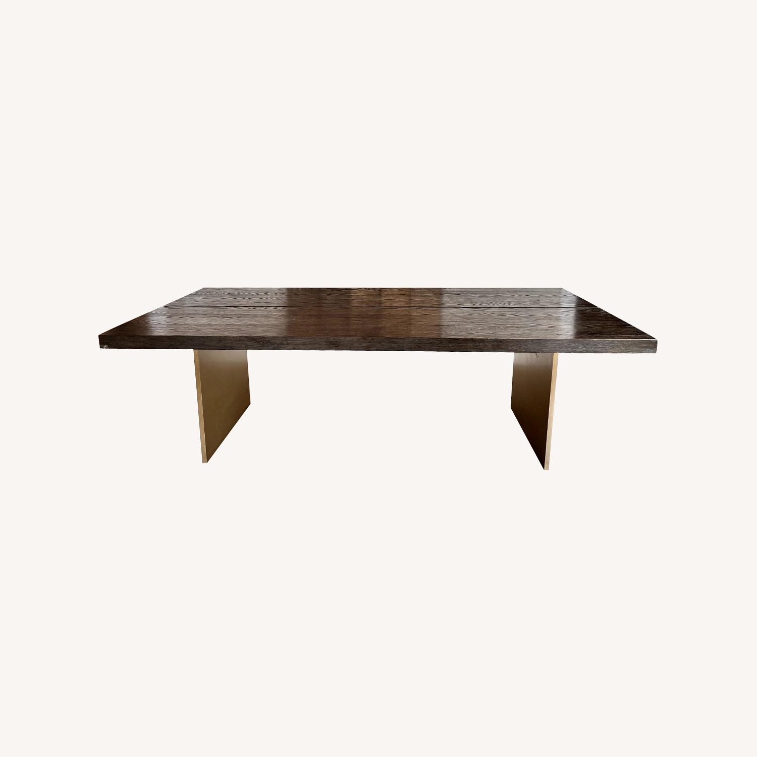 Restoration Hardware Channel Rectangular Dining Table - image-0