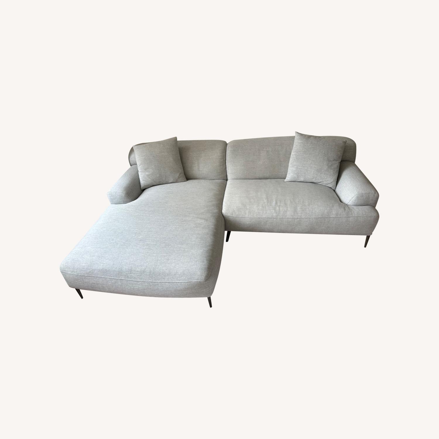 Article Abisko Light Grey Sectional Sofa - image-0