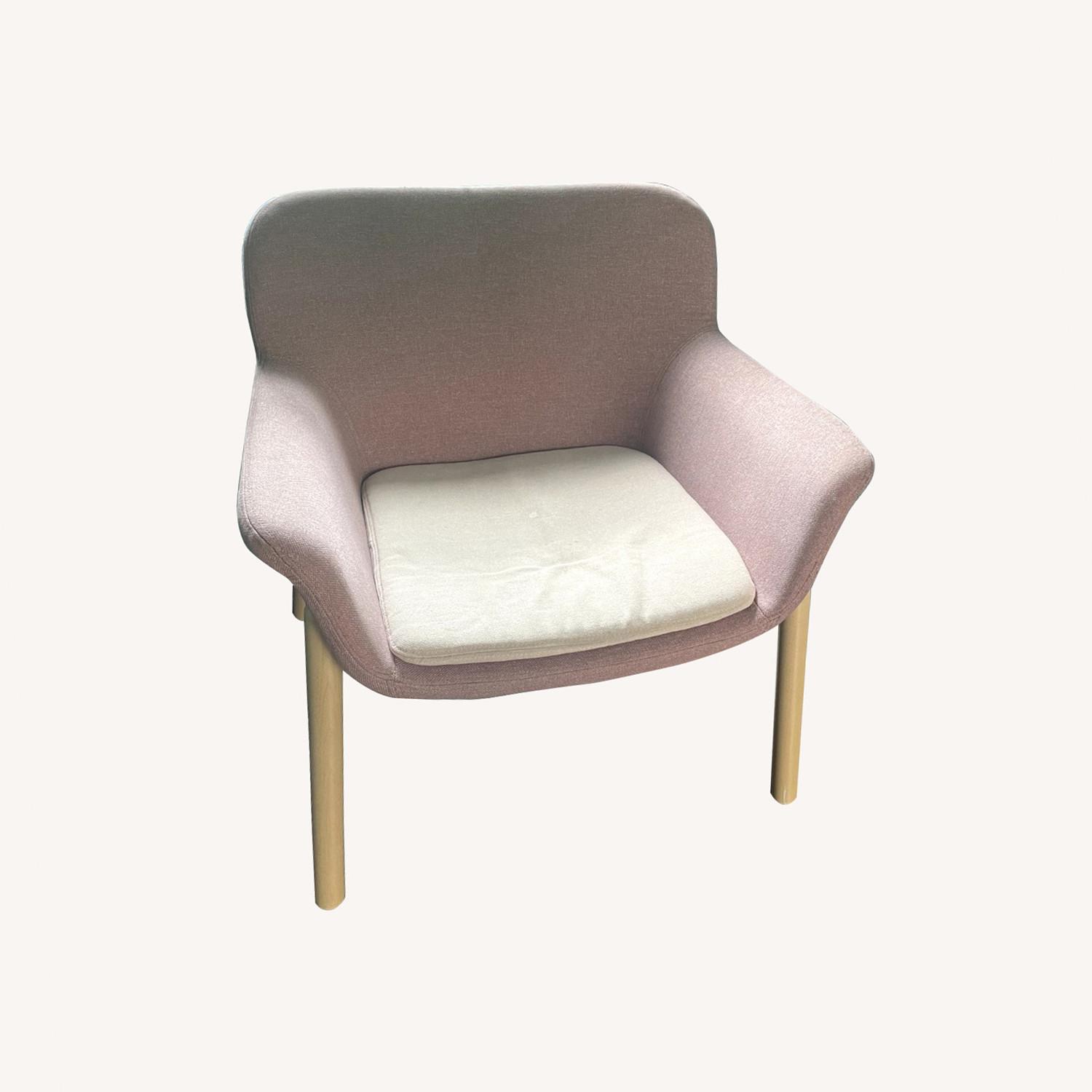 IKEA VEDBO Armchair, Gunnared Light Brown-pink AptDeco