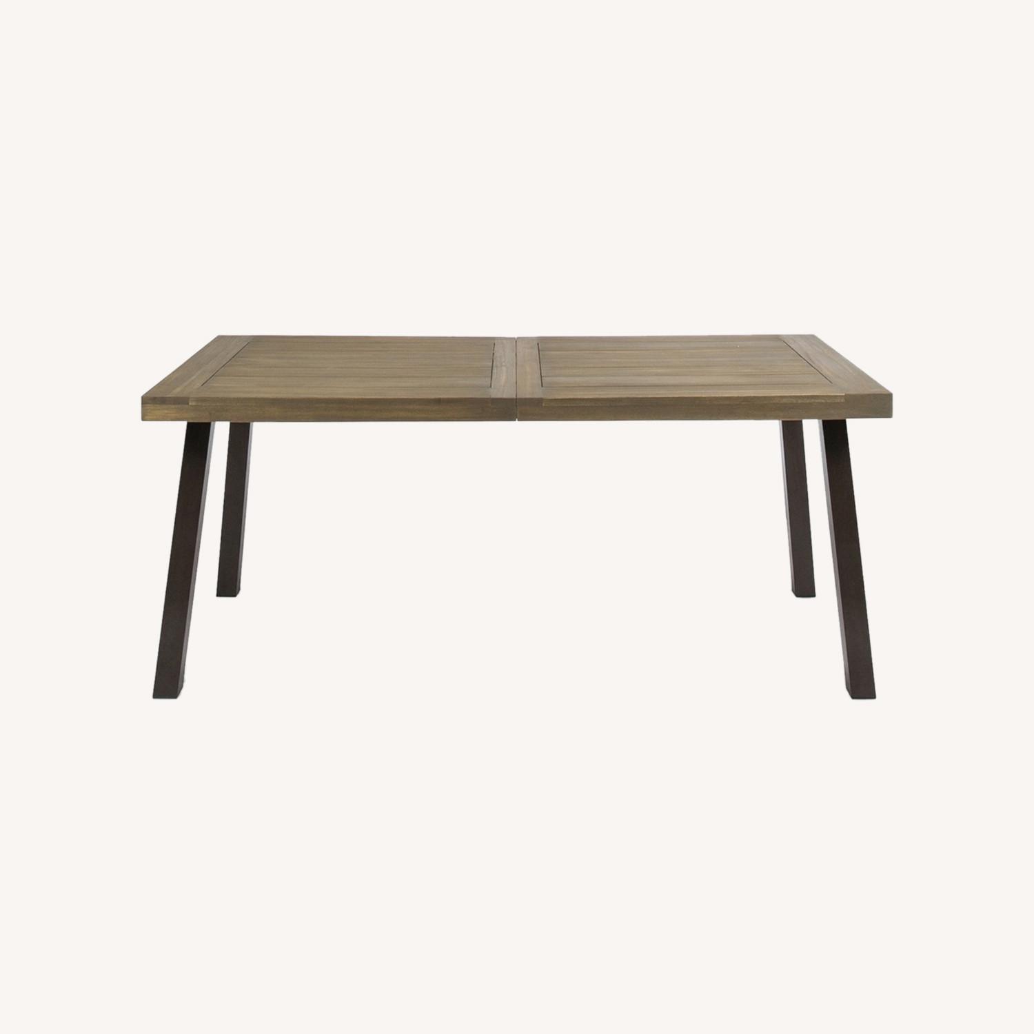 Acadia Wood Outdoor Table - image-0