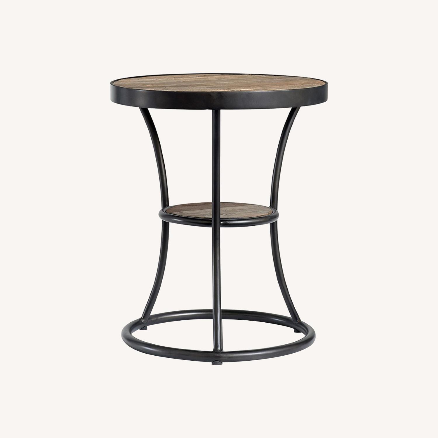 Pottery Barn Bartlett Reclaimed Wood End Table - image-7