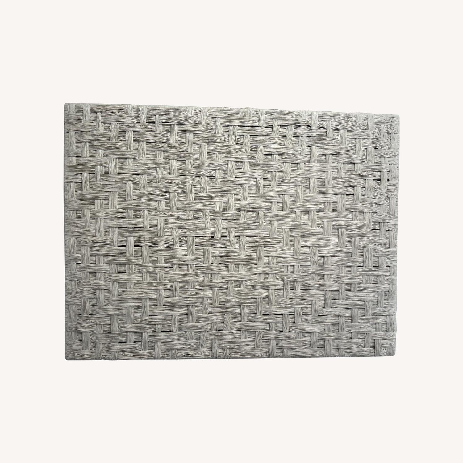 Crate & Barrel Natural Daisy Chain Wall Art by Leanne Ford - image-0