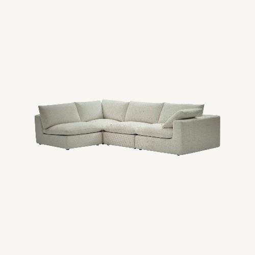 Used Luxurious Comfort: Dawson Chaise Sectional Modern for sale on AptDeco