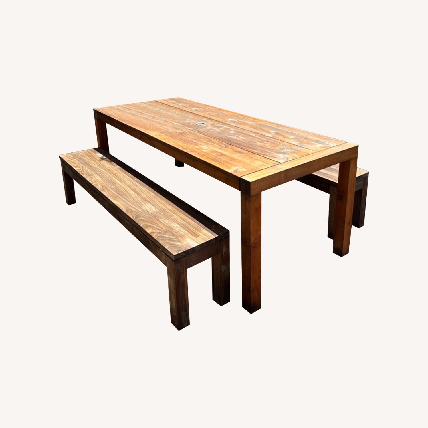 ABC Carpet & Home Solid Teak Outdoor - image-0