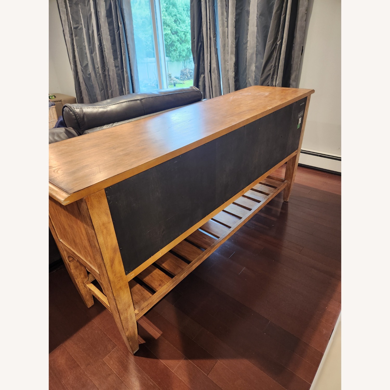 Industrial Loft Side Board with Mirror - image-5