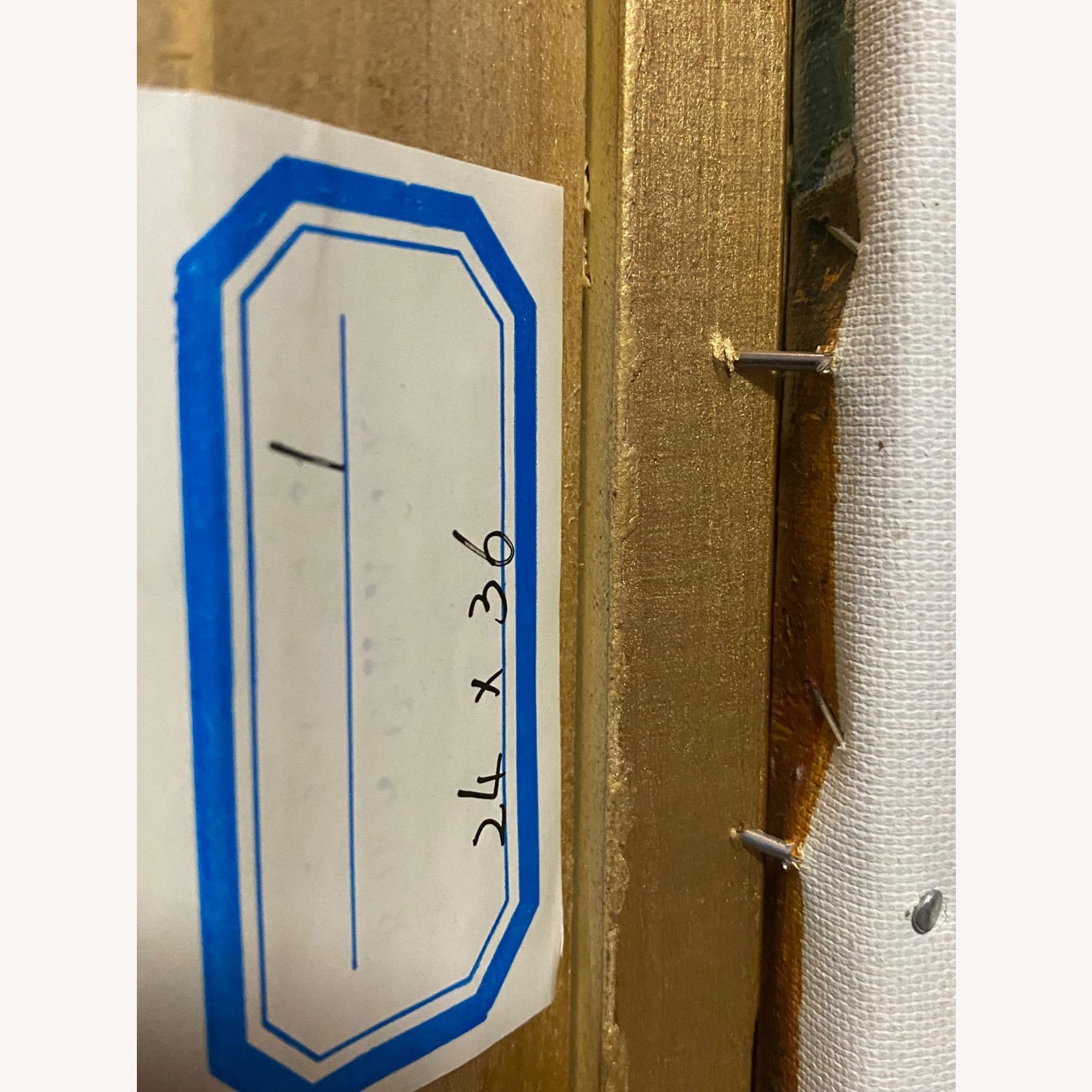 SIGNED Oil on Canvas Paris Painting not Burnett  - image-2