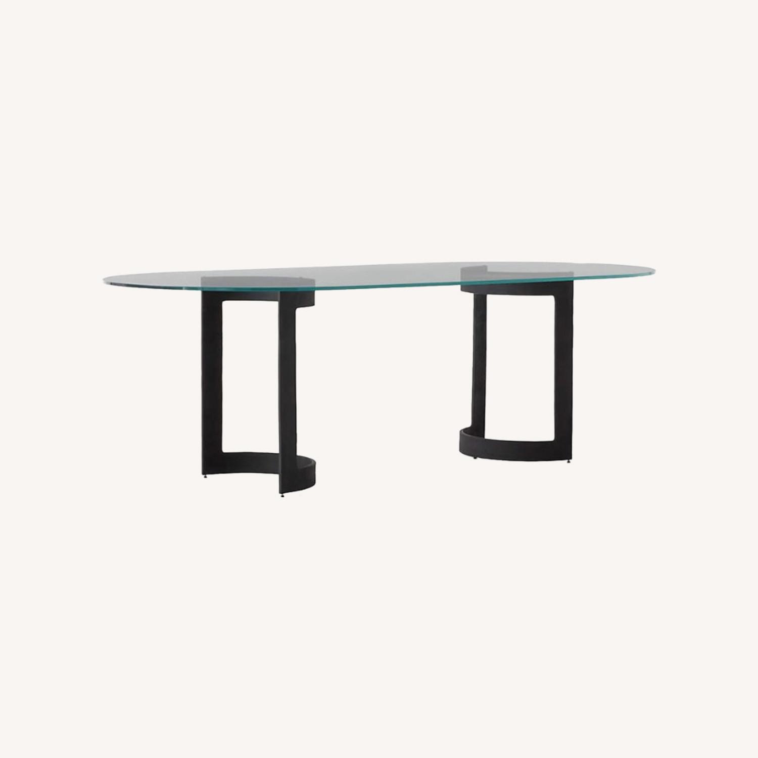CB2 Orrin Black Dining Table - image-0