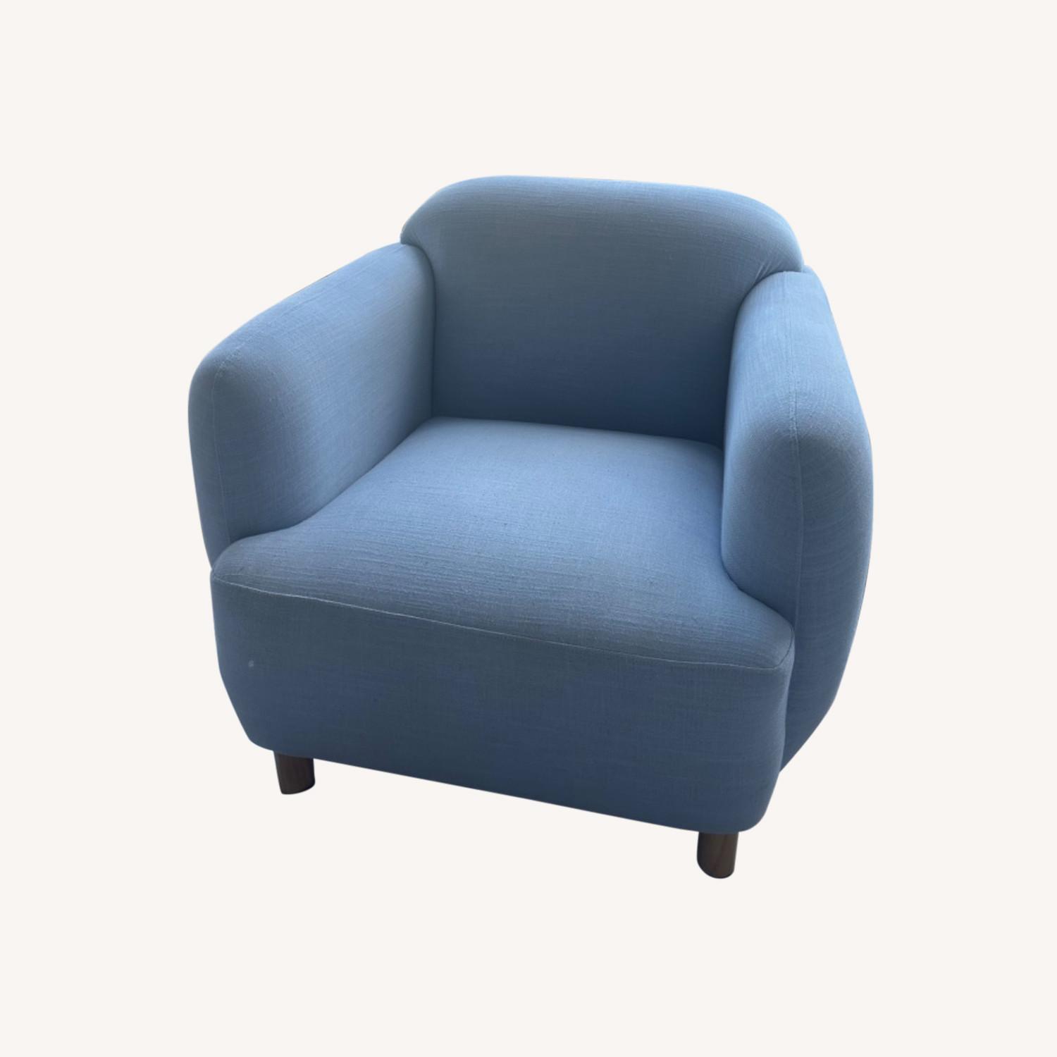 Urban Outfitters Blue Chair - image-0