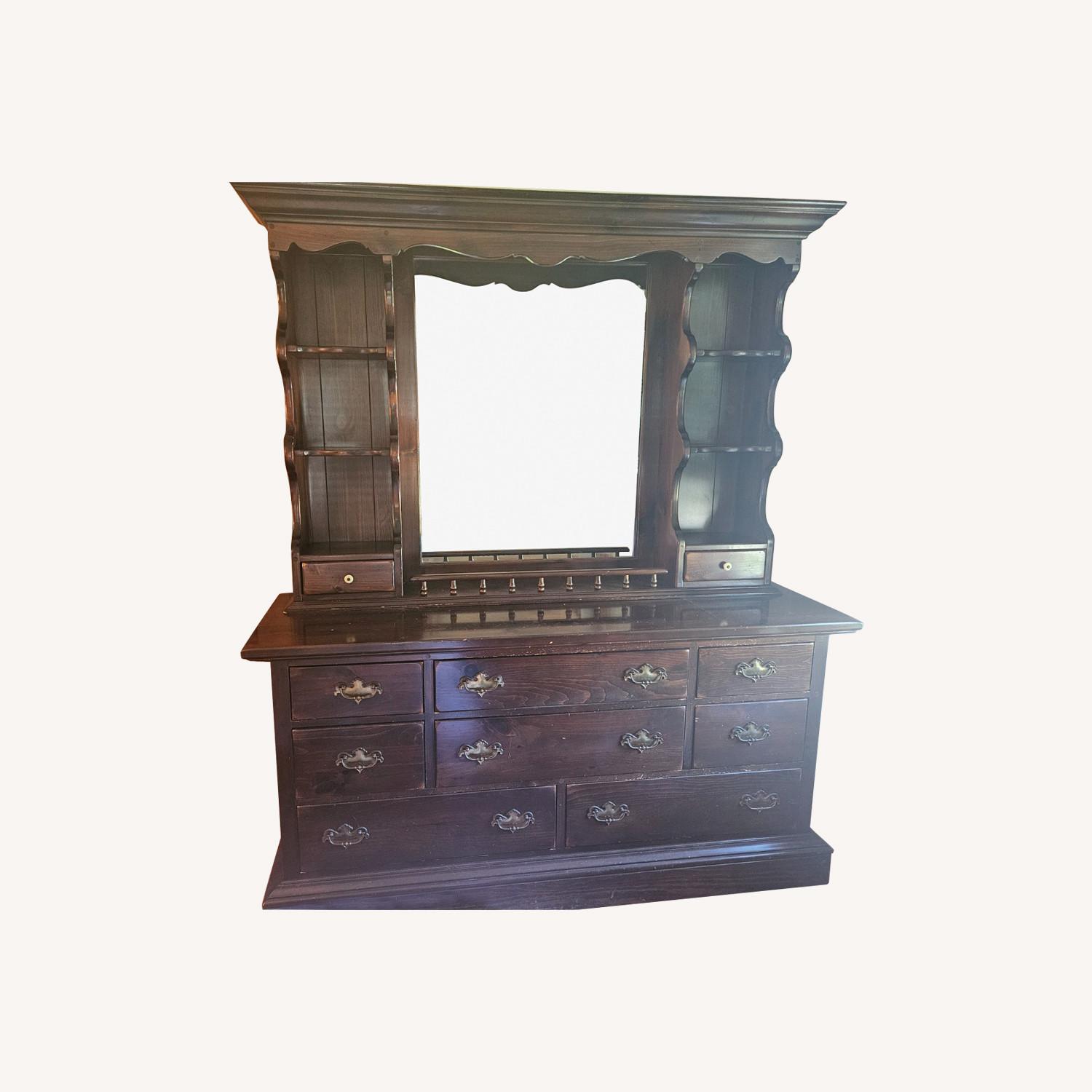 Ethan Allen American Pine Collection Dresser - image-0