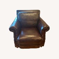 Raymour Flanigan Leather Loveseat