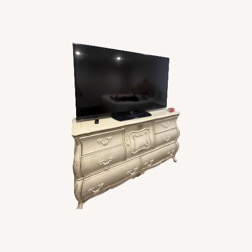 Used Upholstered Storage Console Dresser for sale on AptDeco