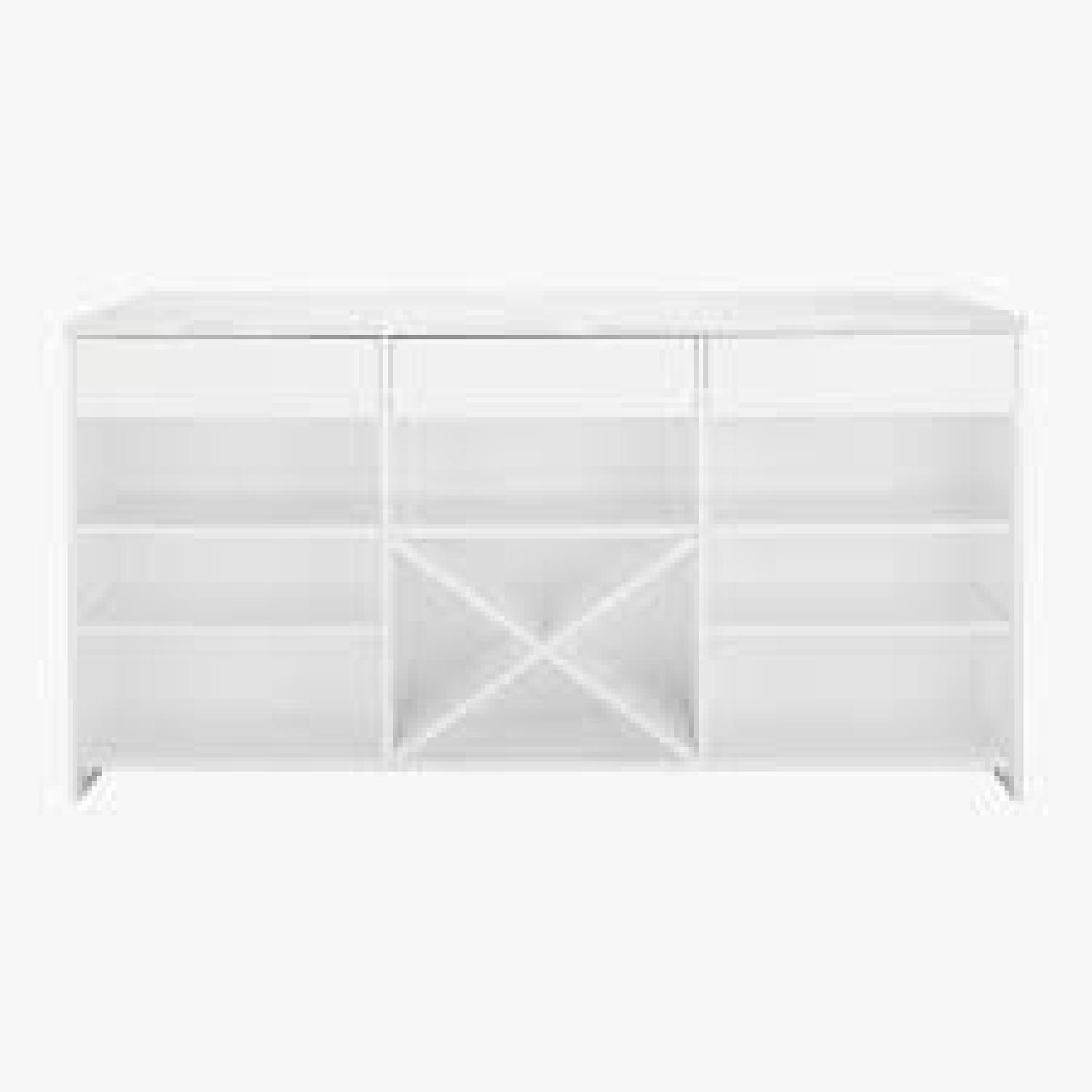 CB2 White Marble Top Kitchen Island XL - image-10