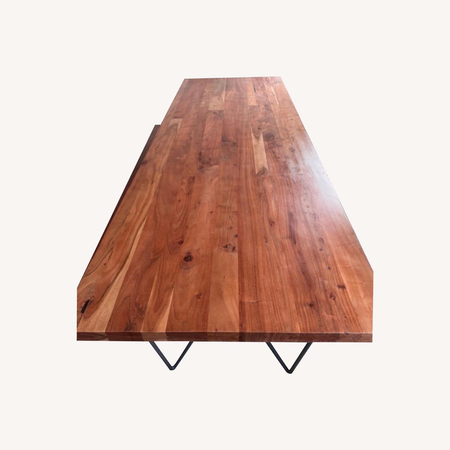 CB2 Dylan Dining Table with Bench - image-0