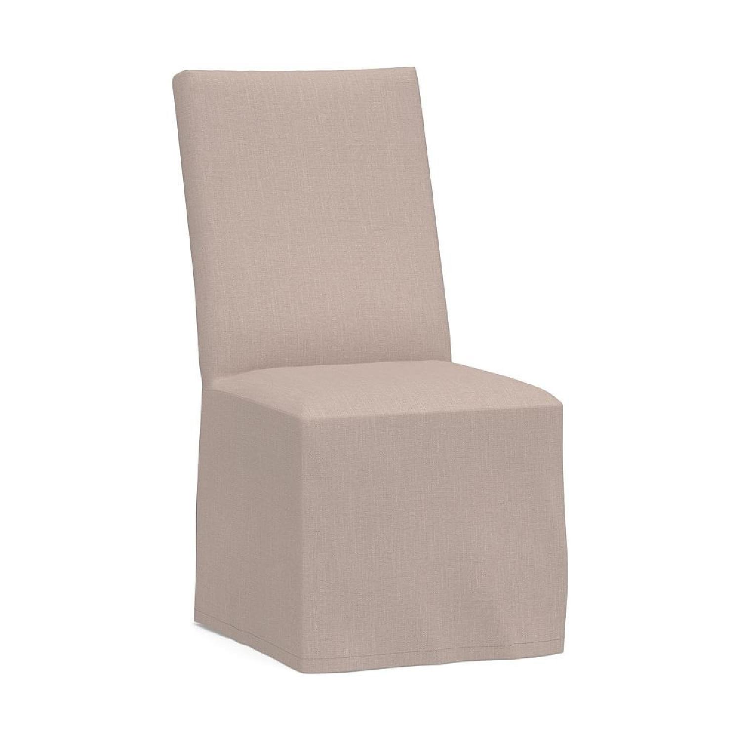 Pottery Barn Slipcover Dining Chair - image-4