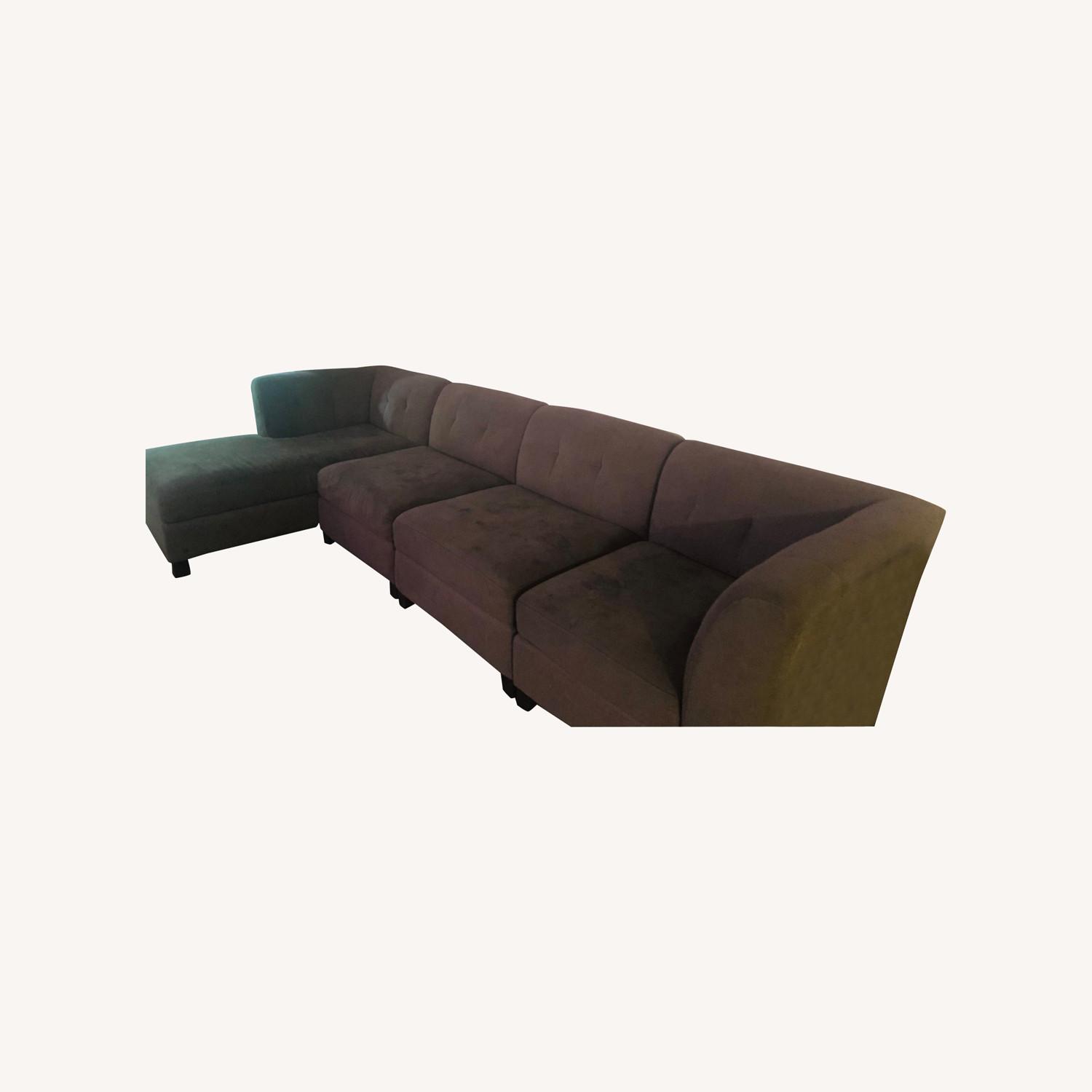 Raymour & Flanigan Aspen Glen Couch - image-0