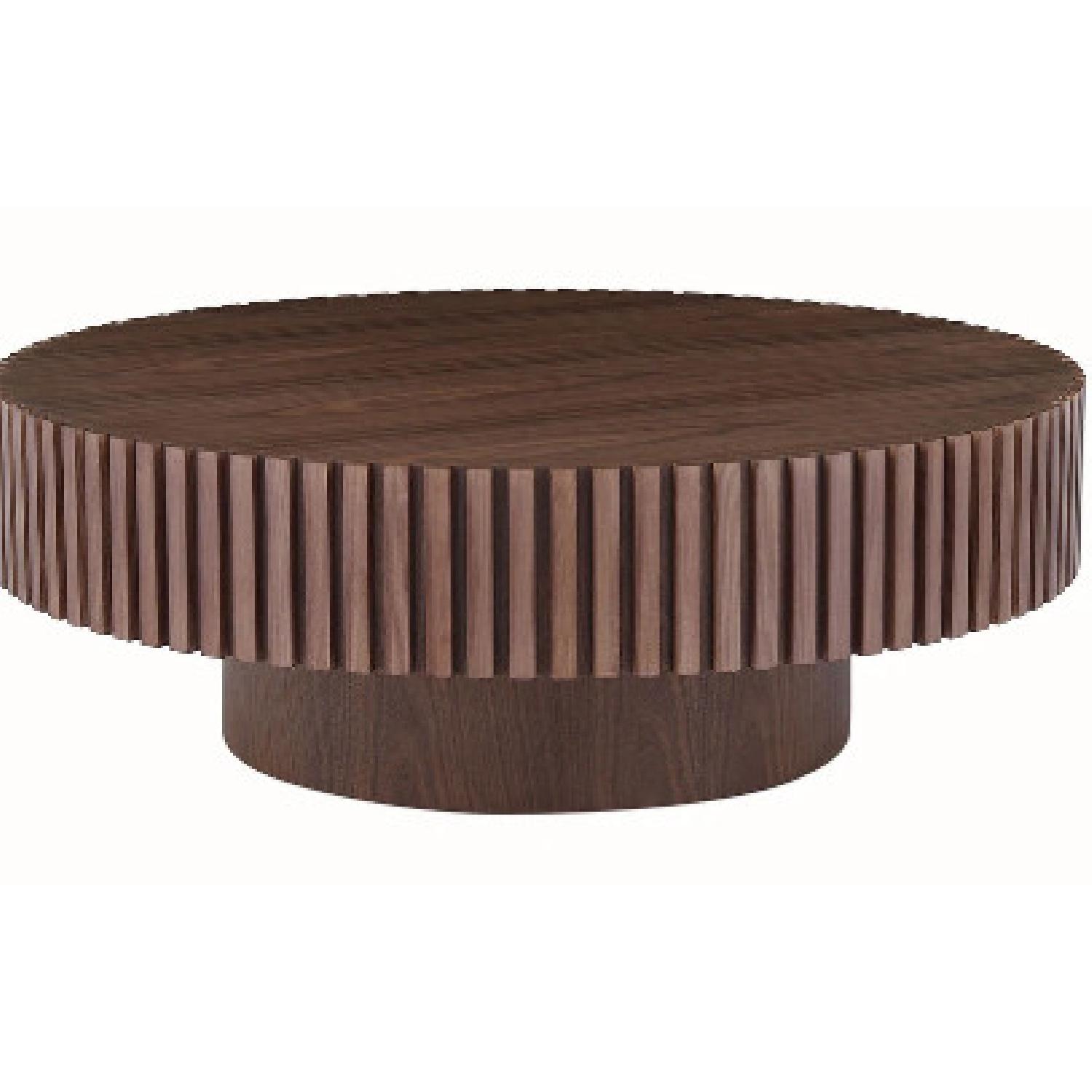 Modern Walnut Coffee Table - image-4