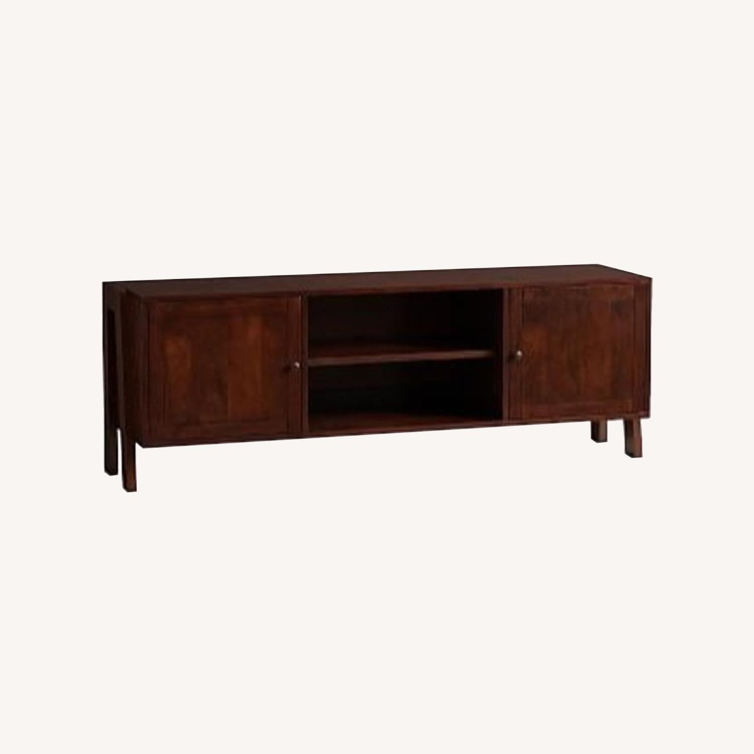 Pottery Barn Studio Media Console, Espresso - image-0