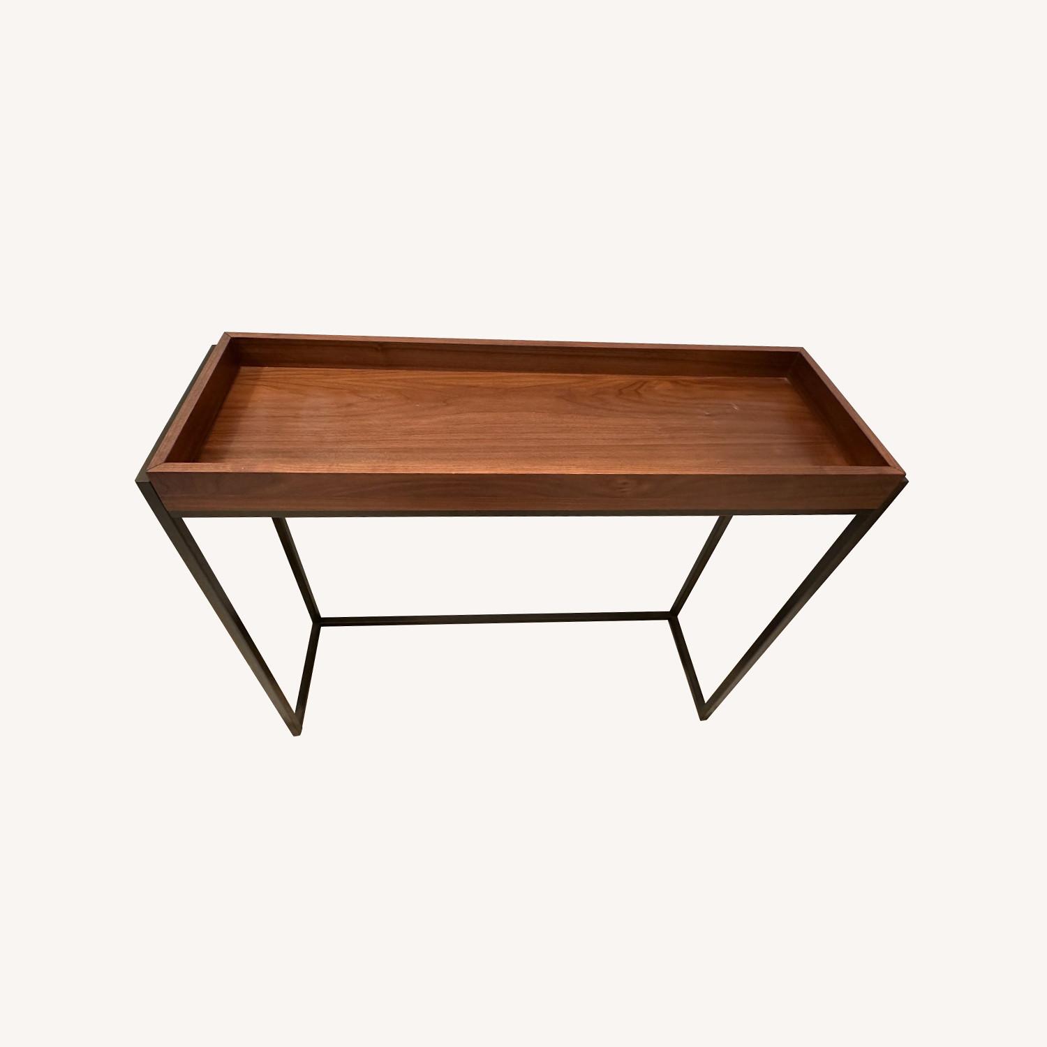 Article Walnut Console Table - image-0