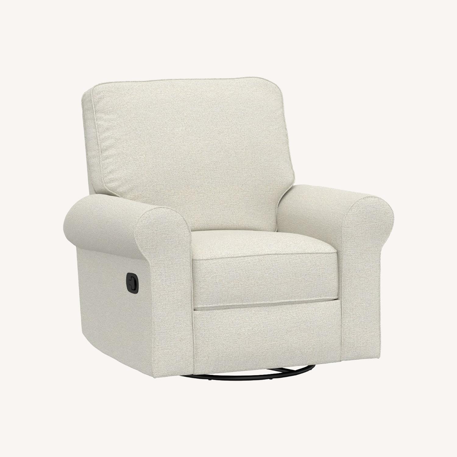 Pottery Barn Comfort Manual Swivel Glider Recliner - image-0
