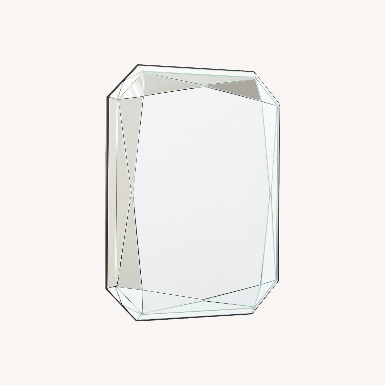 West Elm Faceted Mirror Wall Sculpture