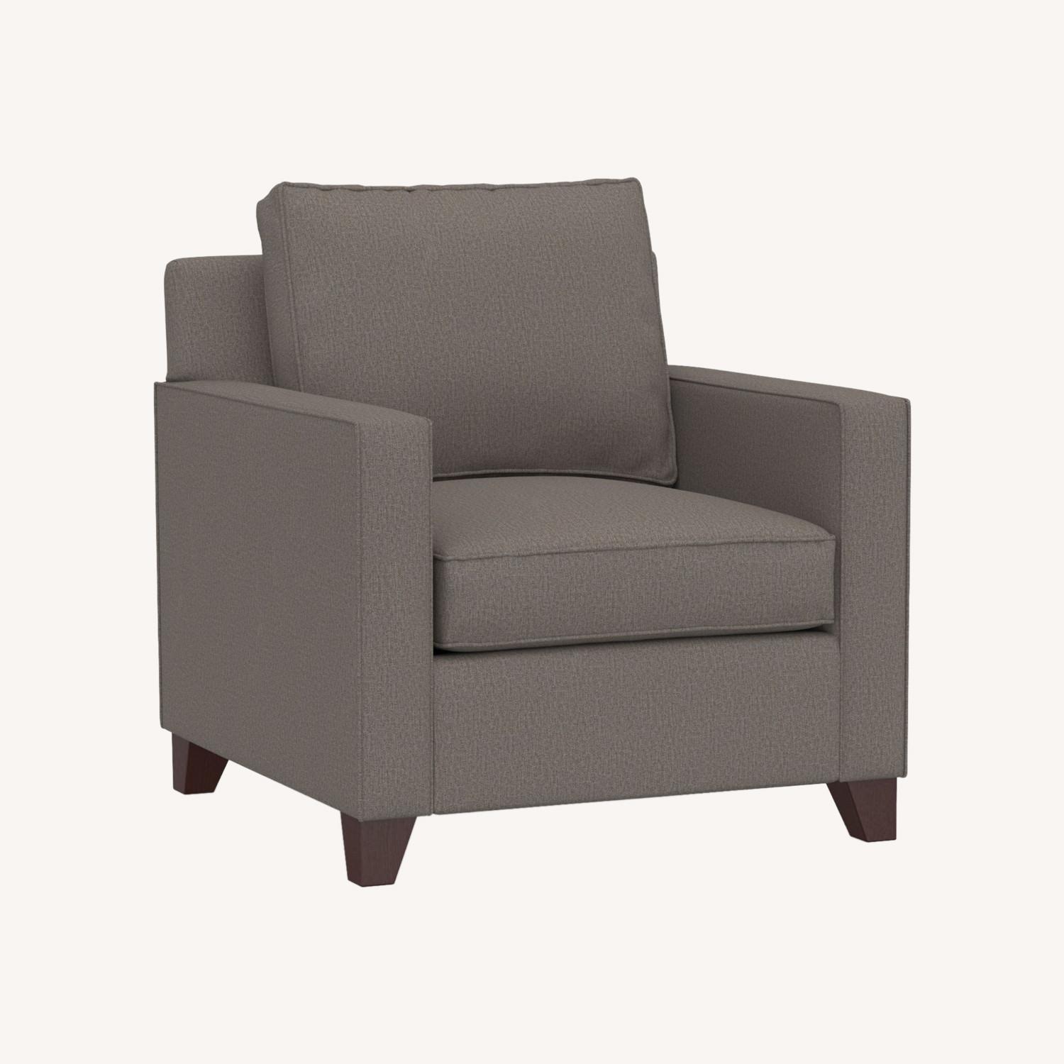 Pottery Barn Cameron Square Arm Chair - image-0