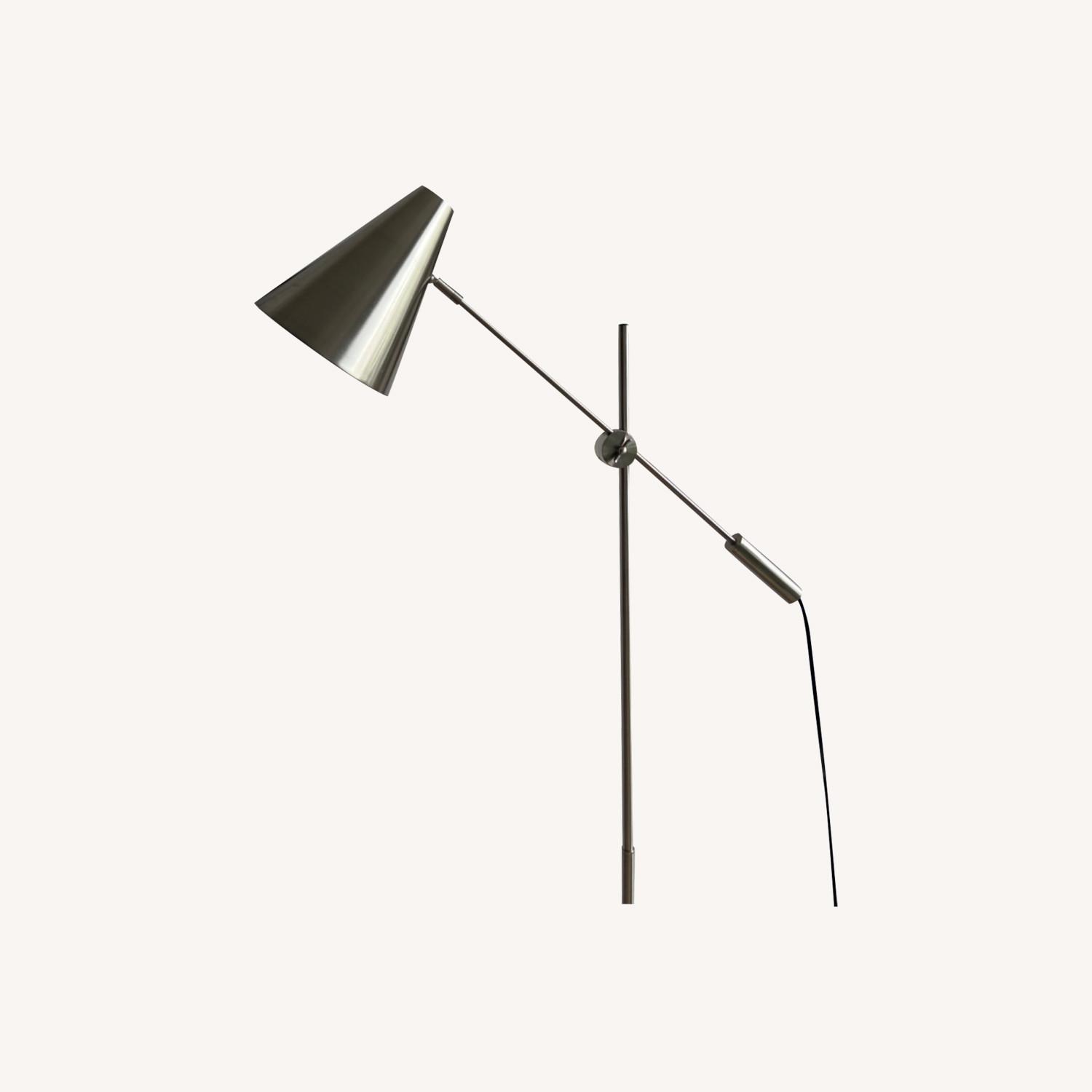 Silver Floor Lamp - image-0