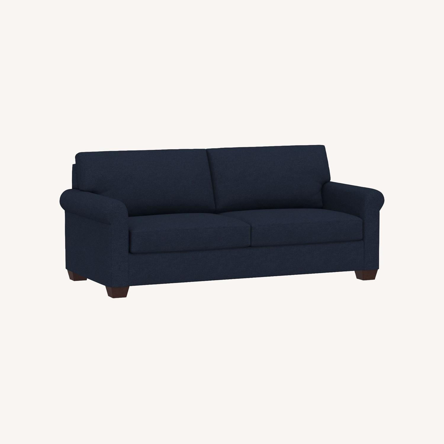 Pottery Barn York Roll Arm Sofa - image-0